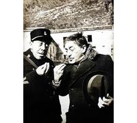 KUSTOM ART Poster mural décoratif série acteurs célèbres Totò et Fernandel Impression artistique sur papier couché 40 x 30 cm sans cadre