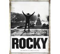KUSTOM ART Poster mural décoratif série Locandine Film Celebri Rocky avec Sylvester Stallone Impression artistique sur papier couché 40 x 30 cm sans cadre