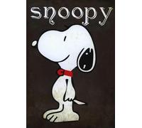 KUSTOM ART Poster mural Snoopy Chien de Charlie Brown imprimé artistique sur papier couché 40 x 30 cm sans cadre.