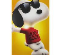 KUSTOM ART Snoopy Joe Cool Poster mural décoratif imprimé artistique sur papier couché 42 x 30 cm sans cadre