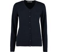Kustom Kit - "Arundel" cardigan col V pour femme manches longues RW9744 (36 FR) (Bleu marine)