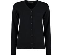 Kustom Kit - "Arundel" cardigan col V pour femme manches longues RW9744 (38 FR) (Noir)