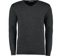 Kustom Kit - "Arundel" Pull col V pour homme manches longues RW9778 (XXS) (Graphite)