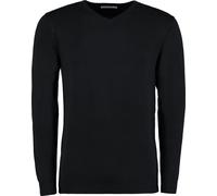 Kustom Kit - "Arundel" Pull col V pour homme manches longues RW9778 (XXS) (Noir)