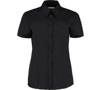 Kustom Kit - Blouse "Workforce" pour femme à manches courtes RW10108 (44 FR) (Noir)