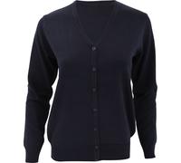 Kustom Kit Cardigan col V pour femme BC2685 (44) (Bleu marine)
