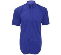 Kustom Kit - Chemise à manches courtes - Homme (6XL) (Blanc) - UTBC595 Blanc, Blanc