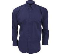 Kustom Kit - Chemise à manches longues - Homme (6XL) (Bleu nuit) - UTBC594 Bleu Nuit, Bleu marine