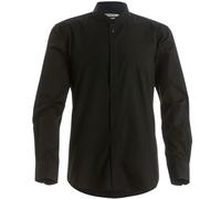 Kustom Kit - Chemise ajustée à manches longues et col mandarin - Homme (RW4510)