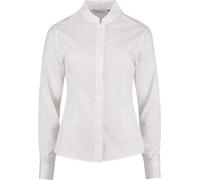 Kustom Kit - Chemise col montant pour femme manches longues PC6257 (36 FR) (Blanc)