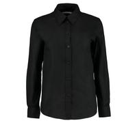 Kustom Kit Chemise Oxford Travail Coupe Ajustée Manches Longues Femme
