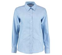 Kustom Kit Chemise Oxford Travail Coupe Ajustée Manches Longues Femme