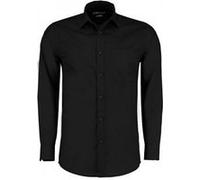 Kustom Kit - Chemise POPLIN - Hommes (36 cm) (Noir) - UTPC3156 Noir G