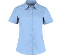 Kustom Kit - Chemise pour femme à manches courtes BC5323 (32 FR) (Bleu clair)