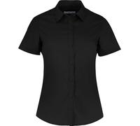 Kustom Kit - Chemise pour femme à manches courtes BC5323 (44 FR) (Noir)