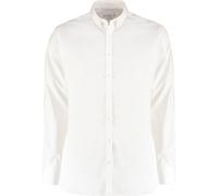 Kustom Kit - Chemise Stretch pour Homme Manches Longues RW9543 (36cm) (Blanc)
