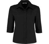 Kustom Kit - Chemisier "Continental" pour femme manches 3/4 RW10036 (44 FR) (Noir)