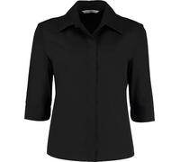 Kustom Kit Continental Blouse, manches 3/4 BC628 (FR 44) (Noir)