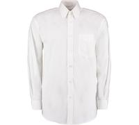 Kustom Kit Corporate Oxford Chemise Homme, Manches Longues BC594 (21 pouces) (Blanc)