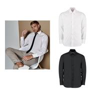 Kustom Kit coupe sur mesure entreprise chemise à manches longues kk131-usure for