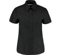 Kustom Kit Deman blouse de travail à manches courtes Oxford PC3338 (42 FR) (Noir)