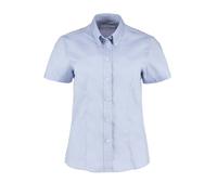Kustom Kit femmes manches courtes taille sur mesure chemise kk701-corporate oxfo