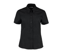 Kustom Kit femmes manches courtes taille sur mesure chemise kk701-corporate oxfo