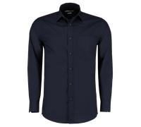 Kustom Kit Hommes Manches Longues Facile Fer sur Mesure Chemise Popeline