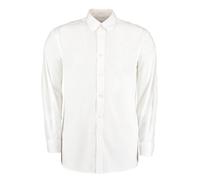 Kustom Kit La main-d'oeuvre classique coupe longue manches chemise kk140 - chemi