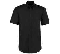 Kustom Kit Premium Manche Courte Facile Fer Coton Mélange Chemise Oxford