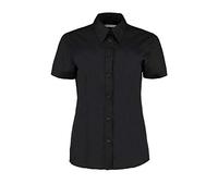 Kustom Kit Women's Workforce Shirt Chemise, Noir (Blk Kk728-blk-10), 46 Femme