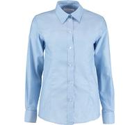 Kustom Kit Workwear Oxford Bluse, Langarm BC605 (26UK/52DE) (Hellblau)