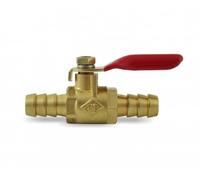 KUSTOM66 TH140094 Robinet d'essence In-Line en laiton 3/8"
