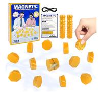 KutaKuta Jeu D'éChecs Magnétiques, 2025 Derniers Jeu Aimant | Jeux Aimants Magnetique avec Corde et 20 Pierres Magnétiques, Portable Echec Magnetique pour Réunion de Famille et Jeus de Voyage