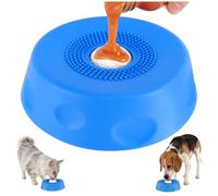 KutaKuta Jouet De Léchage De Chien, 180ml Gamelle Antidérapante pour Alimentation Lente avec Boule Anti-Débordement, Anti-éclaboussures Gamelle pour Chien pour Apaiser et Soulager l'anxiété du Chiens