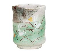 Kutani Yaki(ware) Japanese Yunomi Tea Cup Rabbit by Kutani
