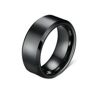 KUTCEK Bague à maillons en acier inoxydable pour homme Style industriel Accessoire masculin Cadeau pour lui, 12, Acier titane