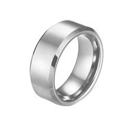KUTCEK Bague à maillons en acier inoxydable pour homme Style industriel Accessoire masculin Cadeau pour lui, 11, Acier titane