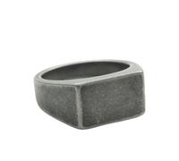 KUTCEK Bague carrée en acier titane pour homme - Design géométrique - Style vintage gothique - Style masculin, 12