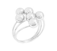 KUTCEK Bague réglable en acier titane à extrémité ouverte minimaliste empilable pour couple - Design moderne - Cadeau pour homme et femme, Acier titane