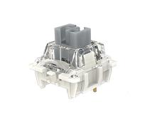 kutethy Gateron G Silver Pro 3.0 Schalter vorgeschmiert 3-polig RGB SMD Linear staubdicht einzelner Federschalter für Gaming, mechanische Tastatur (72 Stück, Pro Silver 3.0)