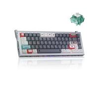 kutethy KY67 Pro Clavier de jeu 65 % RVB effet Hall 67 touches avec commutateurs magnétiques Gateron, déclenchement rapide, actionnement réglable, touches PBT à double tir, pour ordinateur portable