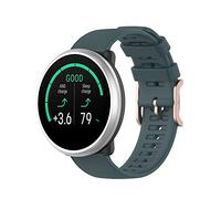 KUTEWEU 20MM Silicone Bracelet pour Polar Ignite/Polar Unite,Bracelets de Montre,Bande Sport Remplacement Sangle pour G armin Venu/Venu SQ/Forerunner 245/645/Pebble 2 (Olive verte)