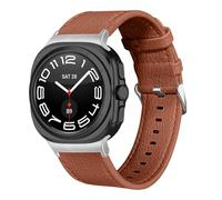 KUTEWEU Bracelet Compatible avec Galaxy Watch8 40mm 44mm Montres, Cuir Bracelets de Remplacement Bracelet Messieurs Dames Business Strap pour Galaxy Watch8 Classic 46mm Watch Accessoires (Marron)
