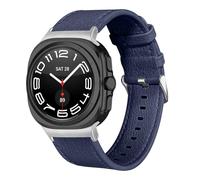 KUTEWEU Bracelet Compatible avec Galaxy Watch8 40mm 44mm Montres, Cuir Bracelets de Remplacement Bracelet Messieurs Dames Business Strap pour Galaxy Watch8 Classic 46mm Watch Accessoires (Bleu)