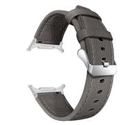 KUTEWEU Bracelet Compatible avec Galaxy Watch8 40mm 44mm Montres, Cuir Bracelets de Remplacement Bracelet Messieurs Dames Business Strap pour Galaxy Watch8 Classic 46mm Watch Accessoires (Gris)