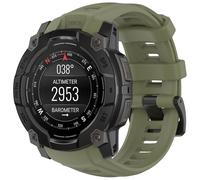 KUTEWEU Bracelet Compatible avec Garmin Instinct 3 45mm 50mm, Silicone de Montres en Souple Réglable de Remplacement Strap pour Garmin instinct 3 Smartwatch Accessoires (Vert, instinct3 45mm)
