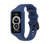 KUTEWEU Bracelet Compatible avec Huawei Band7/Huawei Band6 Pro, Bracelet de montre en Silicone souple réglable de remplacement conçu pour Huawei Band6/Honor Band6