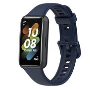 KUTEWEU Bracelet Compatible avec Huawei Band7 SmartBand, TPE Bracelet de montre en souple réglable de remplacement conçu pour Huawei Band 7 Smart Sport Watch (Bleu)
