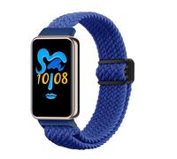 KUTEWEU Bracelet Compatible avec Huawei Honor Band 10/9, Nylon Tressés élastique de Strap Sport avec Boucle Magnétique Bracelets pour Huawei Honor Band 10 9 Smartwatch (Bleu)